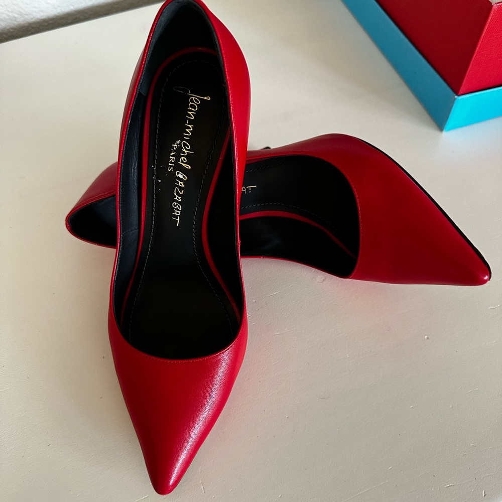 Jean Michael Cazabat Paris- Red pumps - size 7